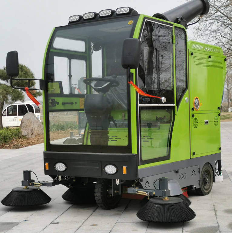 益阳道路清洁广泛应用电动环卫清扫车