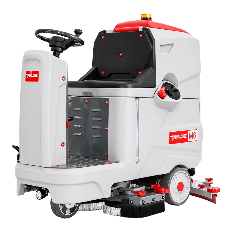 益阳坦洁驾驶式洗地机M6【双刷】